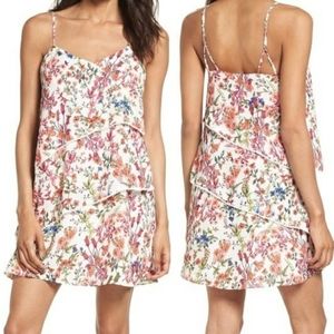 new Devlin Romantic Layered Tiered Flouncy Floral Dress Medium